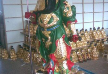 關(guān)公 佛像廠家 鎏金工藝 立式關(guān)公佛像價格