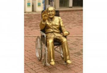 鄧小平銅像廠家 坐式鑄銅像
