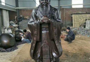 孔子銅像廠家 立式孔子銅像價(jià)格