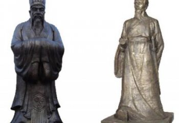孟子銅像廠家 古代人物銅像生產(chǎn)制作