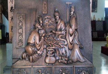 傷寒祛病論浮雕廠家 古代人物浮雕生產(chǎn)制作