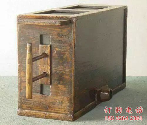 風(fēng)箱雕塑廠家 古代民間爐具 風(fēng)箱銅雕塑生產(chǎn)制作