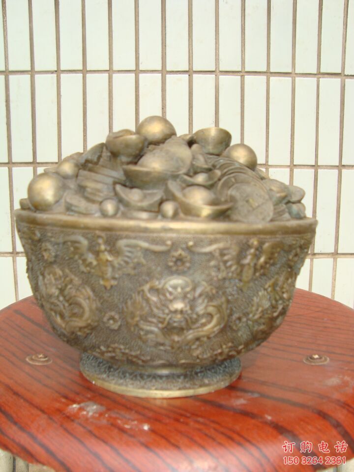 大碗雕塑廠(chǎng)家 景觀(guān)美陳物件 大碗銅雕生產(chǎn)制作