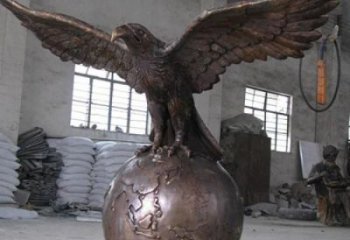 大展宏圖銅雕廠家 辦公桌桌擺系列 銅雕動(dòng)物小品