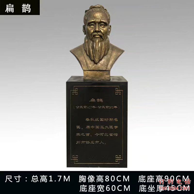 醫(yī)院扁鵲銅雕 扁鵲銅雕廠家