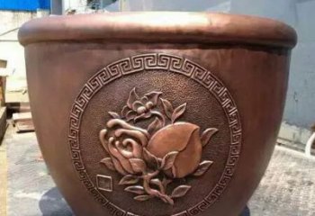 工藝品銅缸銅雕 銅缸銅雕廠家