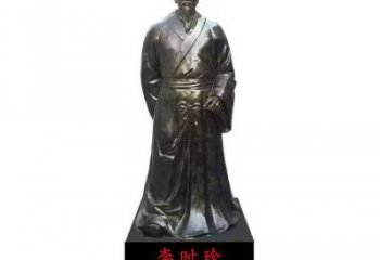 醫(yī)學(xué)李時(shí)珍銅雕 李時(shí)珍銅雕廠家