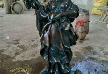 美女銅雕廠家 鑄銅人物雕像生產(chǎn)制作