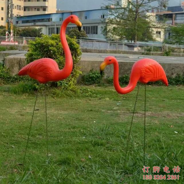 火鳥雕塑廠家 彩繪鳥 景觀火鳥銅雕生產(chǎn)制作