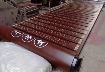 千字文書卷銅雕廠家  現(xiàn)代銅雕工藝品