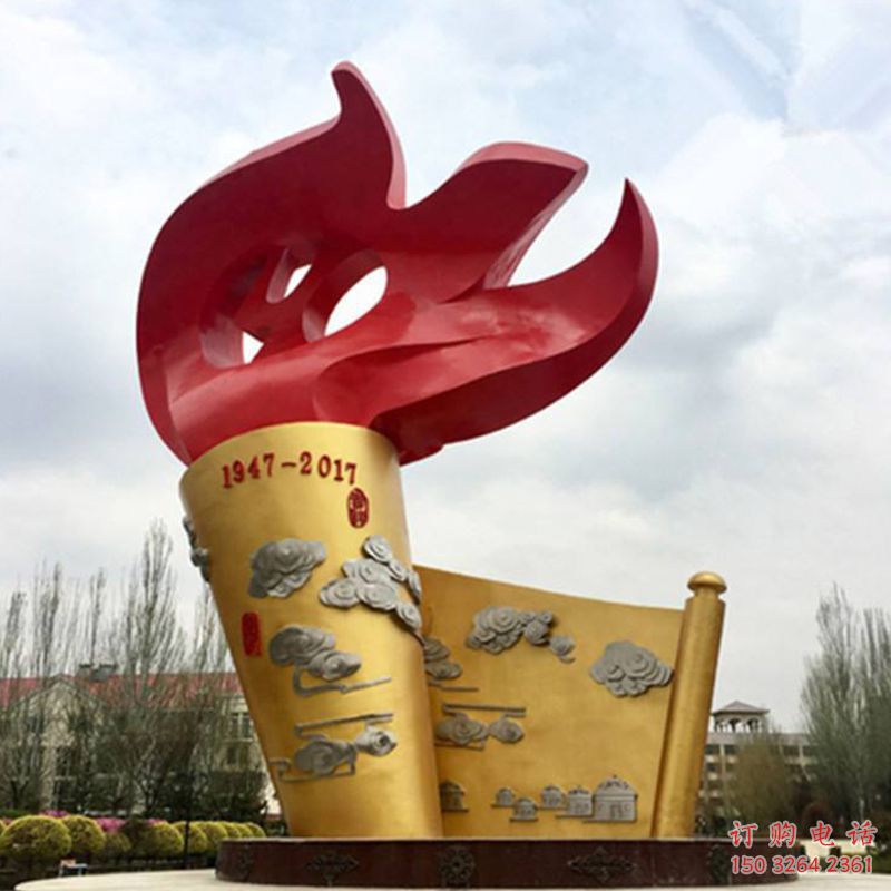 火炬銅雕廠家 銅雕火炬工藝品素材