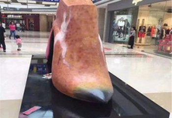 高跟鞋銅雕廠家 抽象銅雕鞋子工藝品