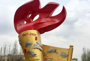 火炬銅雕廠家 銅雕火炬工藝品素材