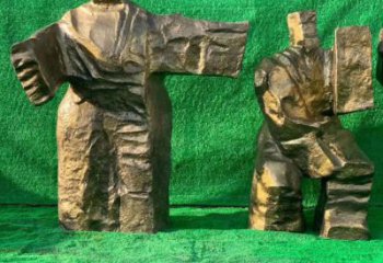 練太極雕塑廠家 武術(shù)人物銅雕