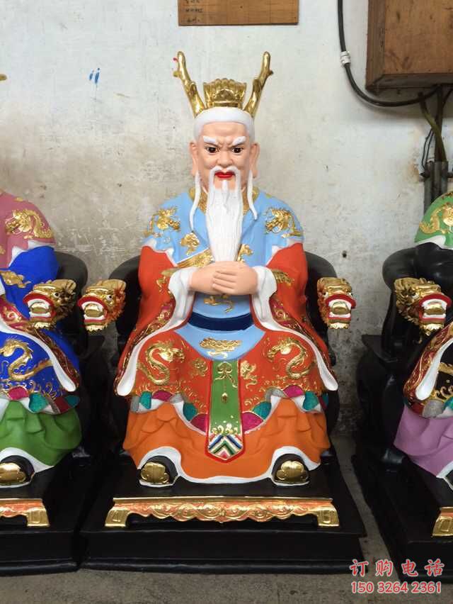 龍王神像供應商 四海龍王 樹脂佛像神像 白龍爺神像供奉