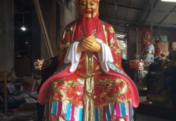 四海龍王神像 五方龍王雕像 五帝龍王佛像 寺廟道佛像