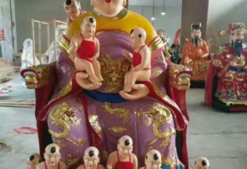 送子奶奶佛像廠家 寺廟送子奶奶佛像