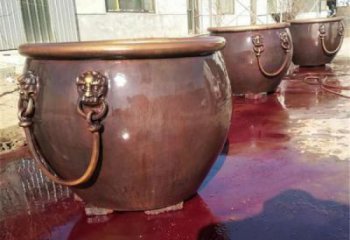 風水缸雕塑廠家 風水缸雕塑生產制作