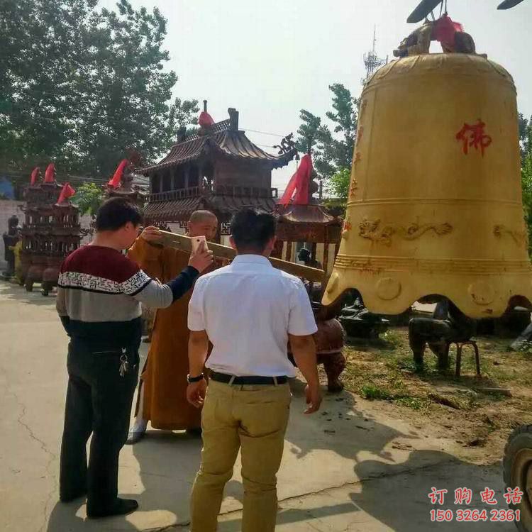 寺院銅鐘雕塑廠家 寺院鐘雕塑價格