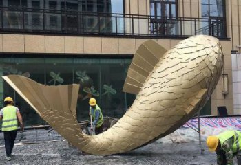 鯉魚銅雕