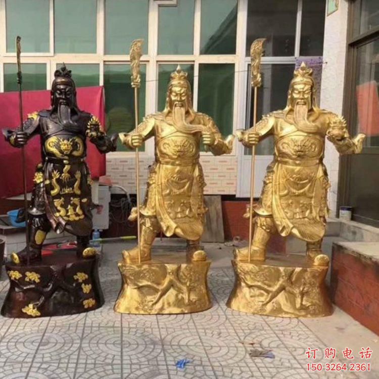 關(guān)公人物銅雕