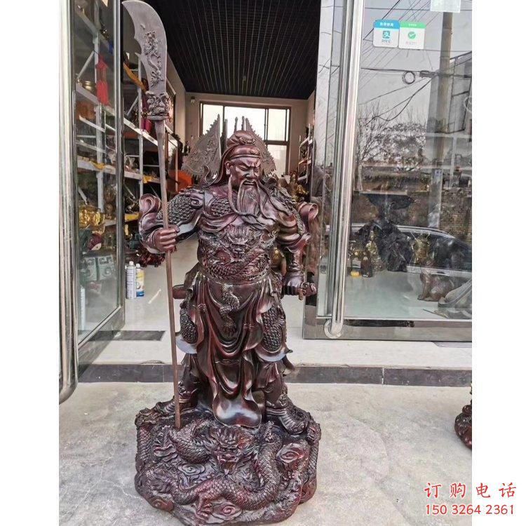 鑄銅關(guān)公雕塑