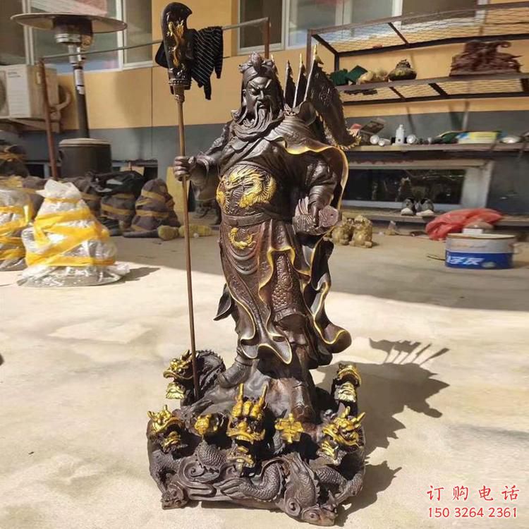 關(guān)公人物銅雕