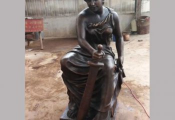 農(nóng)村西方銅雕 親情主題銅雕 公園仿古工藝