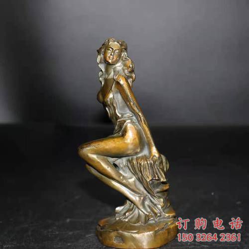 仿古西方美女銅雕廠家 現(xiàn)代廣場人物 青銅鑄造