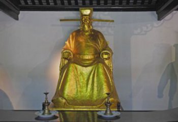 佛堂包拯銅雕廠家 黃銅銅像 歷史名人銅雕