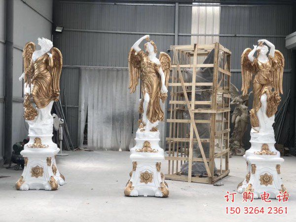 現(xiàn)代和平女神銅雕廠家 彩繪女神像 西方和平女神像產(chǎn)品