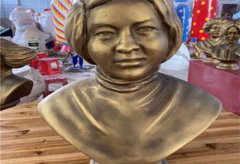 女生肖像銅雕廠家 仿古婦女人頭像 民俗女生頭像制作