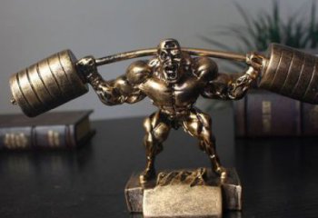 勇士舉重肖像 勇士運(yùn)動(dòng)員肖像 人物銅雕制作
