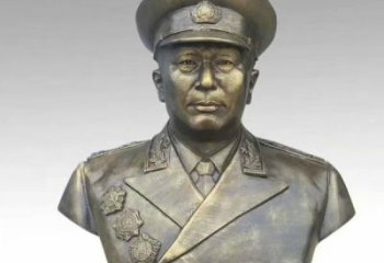 聶榮臻元帥人頭像銅雕廠家