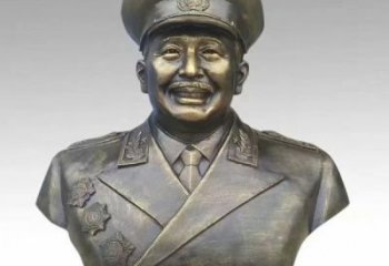 賀龍元帥人頭像銅雕廠家