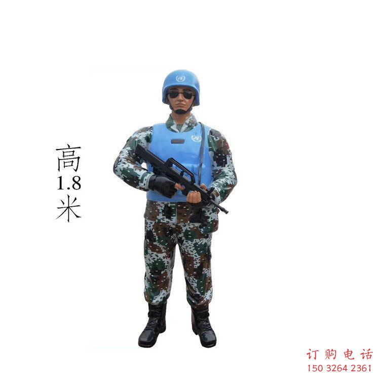 軍人警察人物銅雕生產(chǎn)制作廠