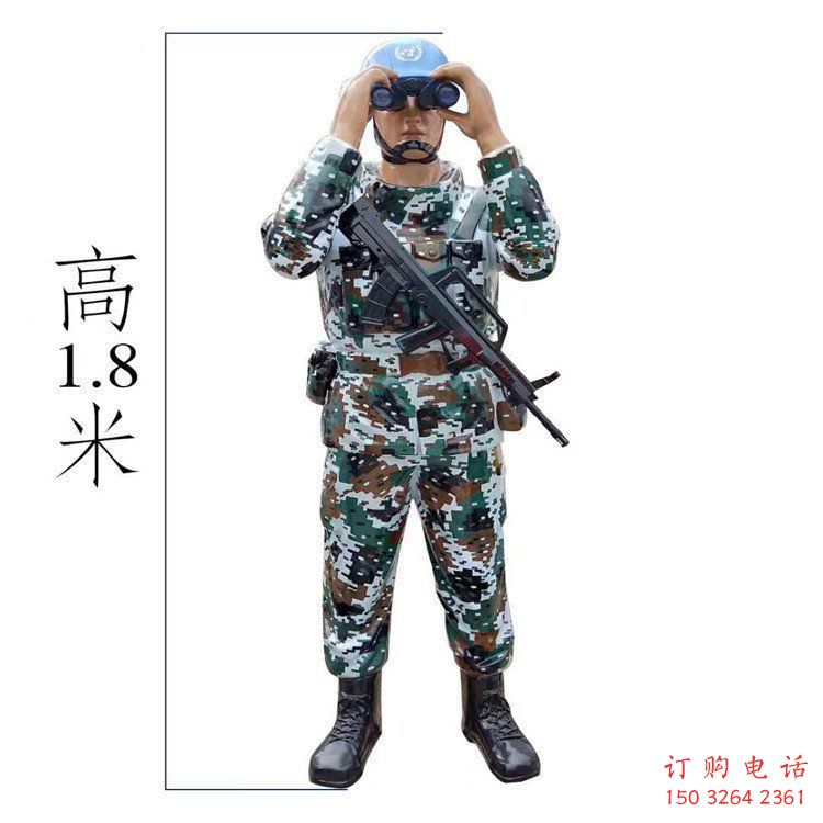 軍人士兵警察銅雕生產(chǎn)制作廠