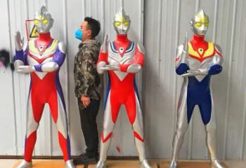 奧特曼音樂人銅雕廠家 動(dòng)漫卡通人物銅雕