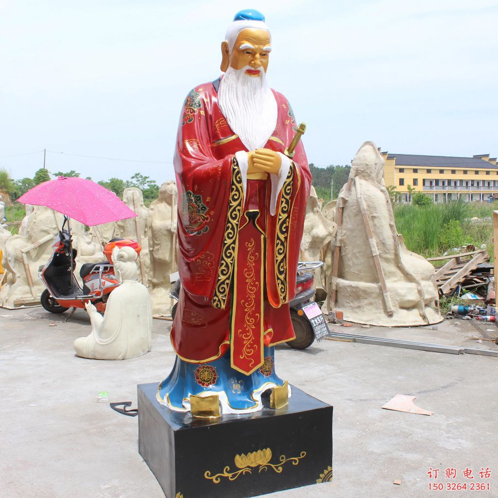 寺廟銅人銅雕廠家 月老神像銅人生產(chǎn)制作