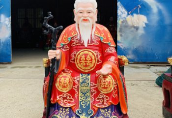 寺廟月老神像廠家 彩繪神像價(jià)格 黃銅神像制作
