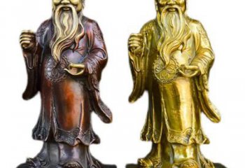 佛堂月老神像廠(chǎng)家 黃銅神像制作 仿古月老神像制作