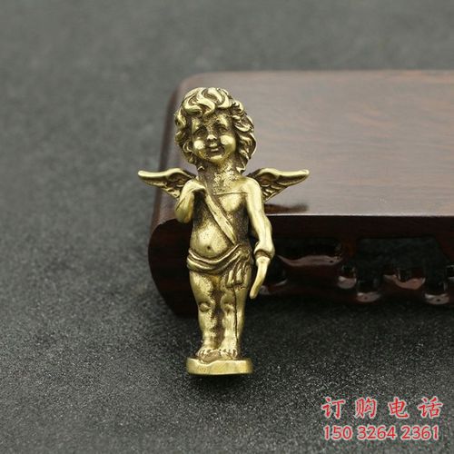 丘比特小孩銅像廠家 丘比特天使人物銅像制作