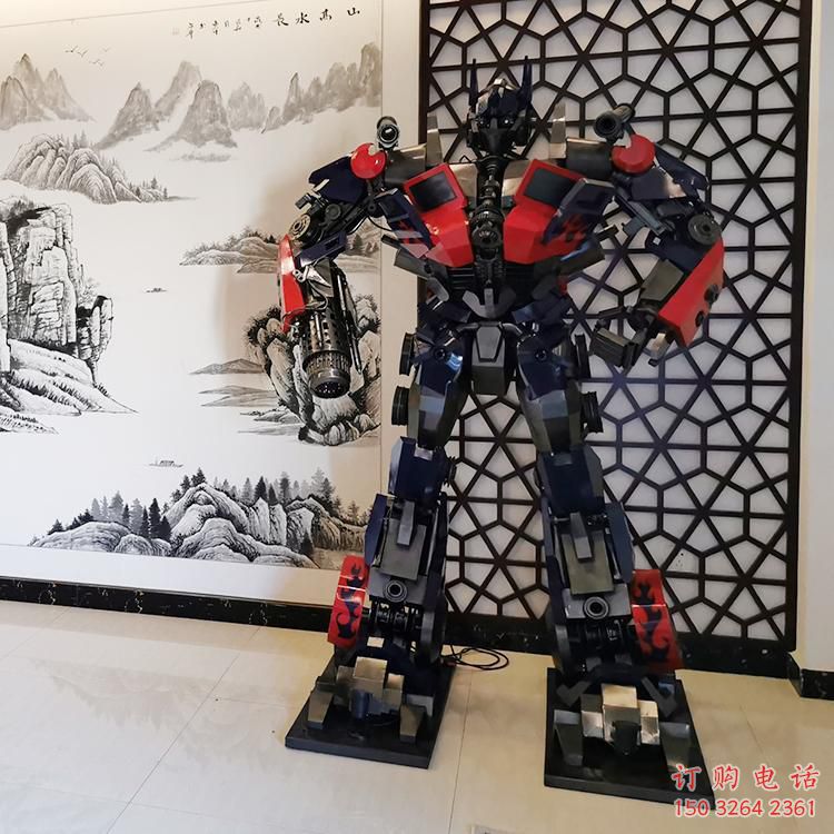 城市機器人銅雕廠家 廣場公園人物銅雕制作