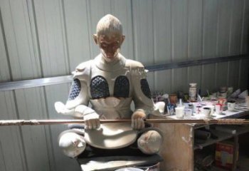 街頭美猴王銅人銅雕廠家 西游記銅人制作