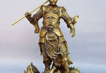 青銅美猴王銅像廠家 寺廟佛堂銅像制作