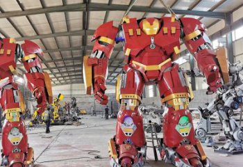 音樂機(jī)器人銅雕廠家 機(jī)器人人偶銅雕制作