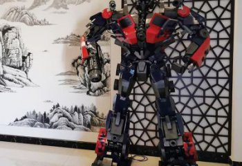 城市機(jī)器人銅雕廠家 廣場(chǎng)公園人物銅雕制作