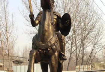 公園戰(zhàn)神將軍銅像廠家加工制作