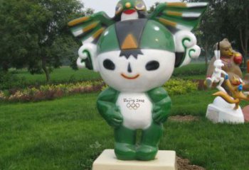 彩繪人偶福娃銅像廠家 公園人偶銅像價(jià)格