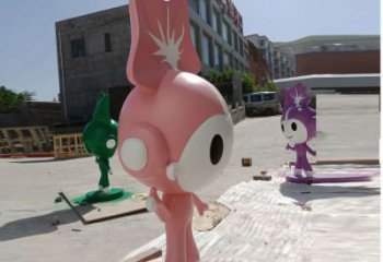 民俗人偶福娃銅雕廠家 彩繪卡通動(dòng)漫主題銅雕